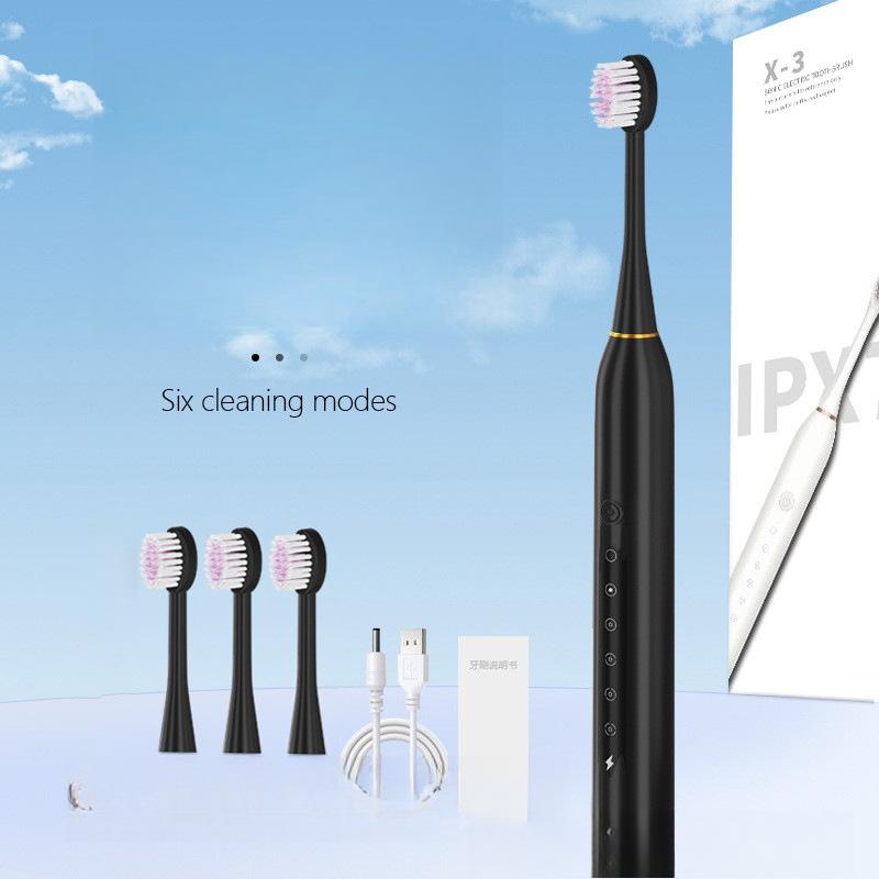 

Электрическая зубная щетка, Модель для взрослых, Перезаряжаемая модель, Автоматическая звуковая зарядка с мягкой щетиной, Артефакт умной зубной щетки, Модель для пары