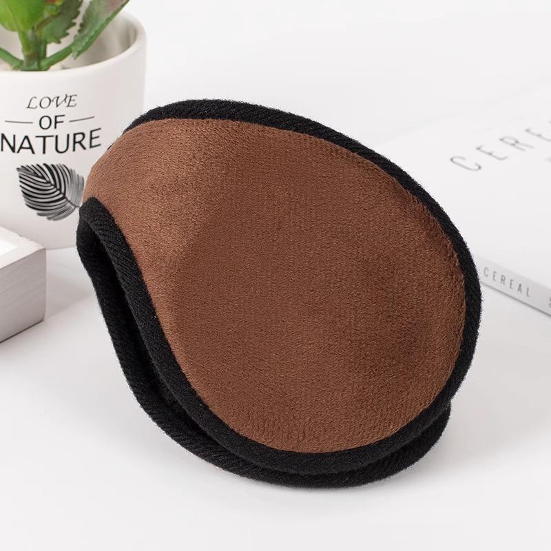 

Мужские зимние теплые бархатные наушники — толстая защита ушей от холода. Regular model, One Size хаки