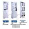 Shandong Stainless Steel Hospital Treatment Cabinet with Outward-Opening Four Doors and Shelves