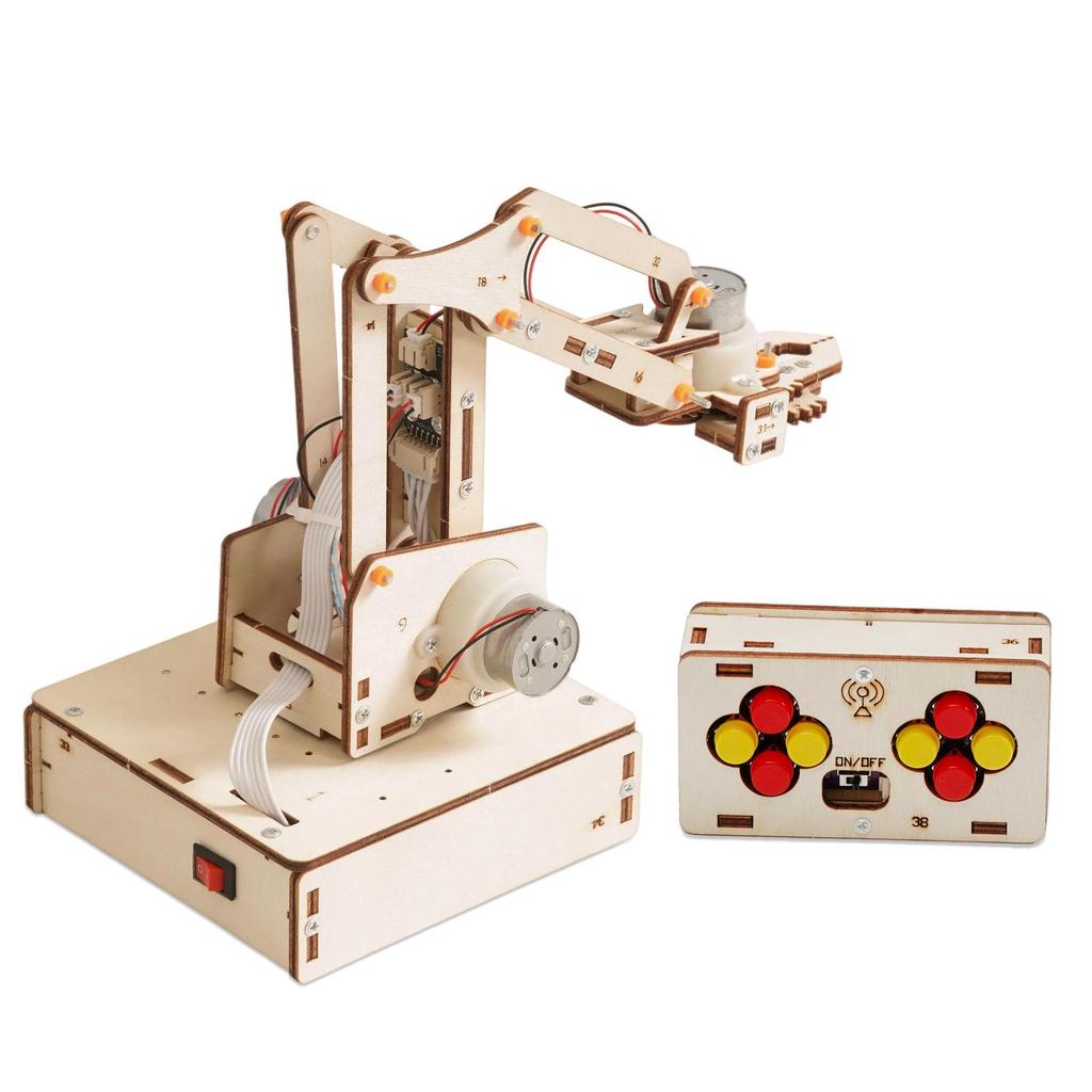 Wireless DIY Mechanical Arm for STEAM Learning