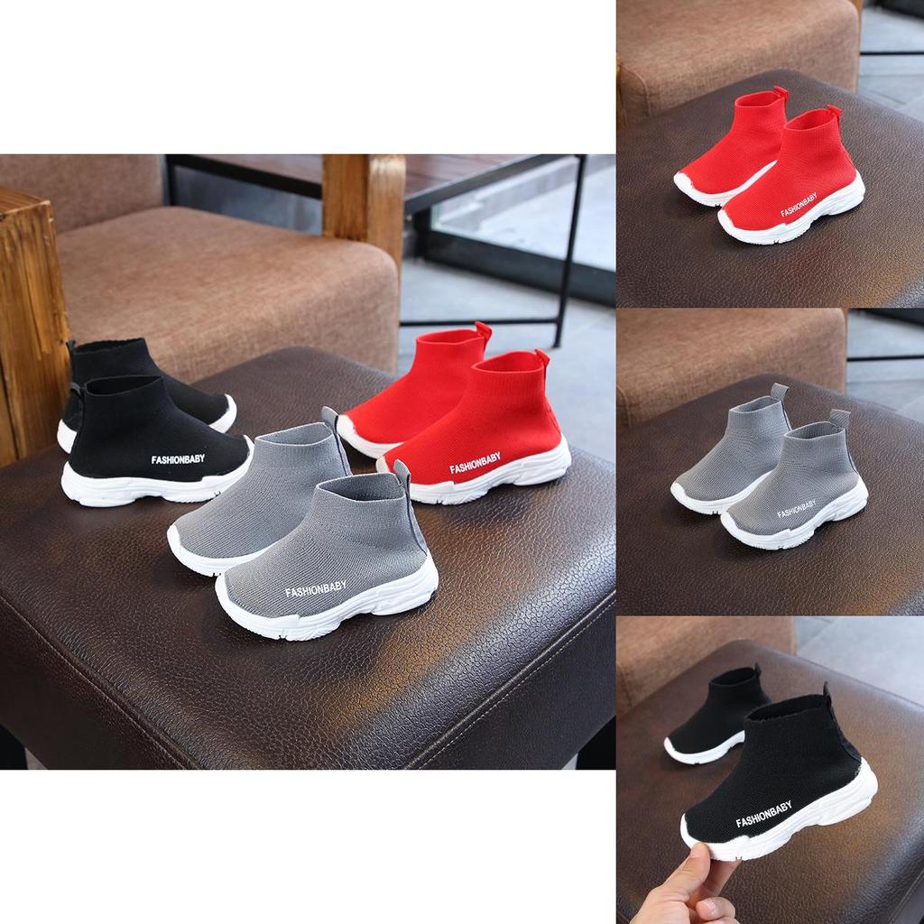 Lively Unisex Toddler Baby Boys Girls Solid Mesh Ankle Boots Sport Shoes Sneaker