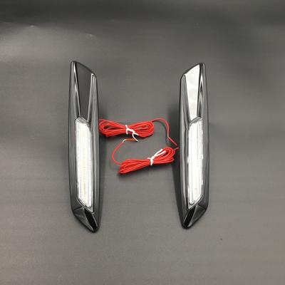 Feu de gabarit latéral à LED transparent pour Toyota Reiz Crown et Lexus GS300 ES350, indicateur LED ambre
