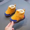 Bottes d'hiver pour bébé en bas âge, bottes de neige chaudes pour garçons et filles, chaussures en peluche à fond souple pour nourrissons, baskets d'extérieur pour nouveau-né, chaussures pour enfants