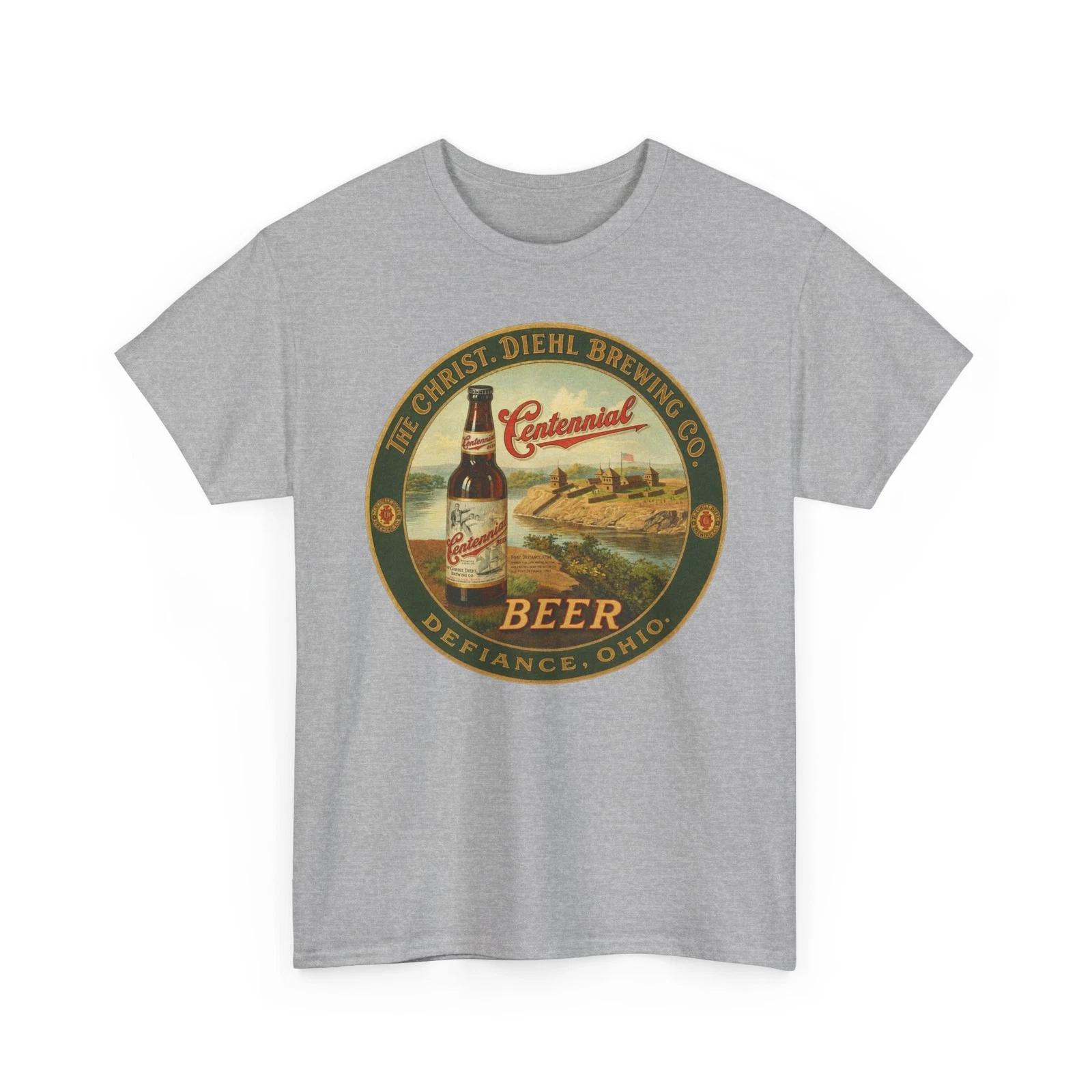 Christ. Diehl Brewing Co. Pre-Pro Centennial Beer Defiance OH Retro T-Sirt 3XL