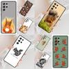 Cartoon Animal Squirrel Cell Phone Case for Samsung Galaxy S26 Ultra S25 S24 S23 S22 S21 S20 Note10 Cover
