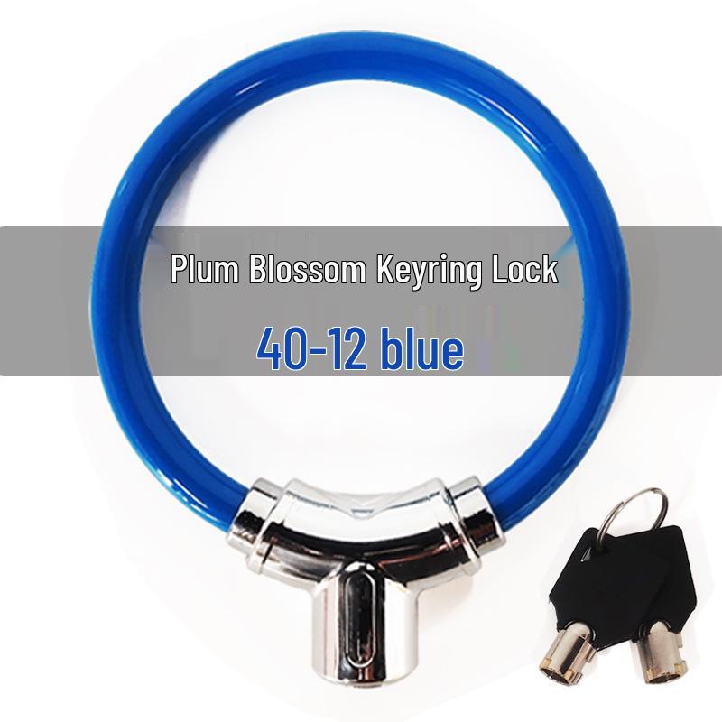 Electric Bike & Mountain Bike Anti-Theft Chain Lock: Portable and Secure Bicycle Battery Lock