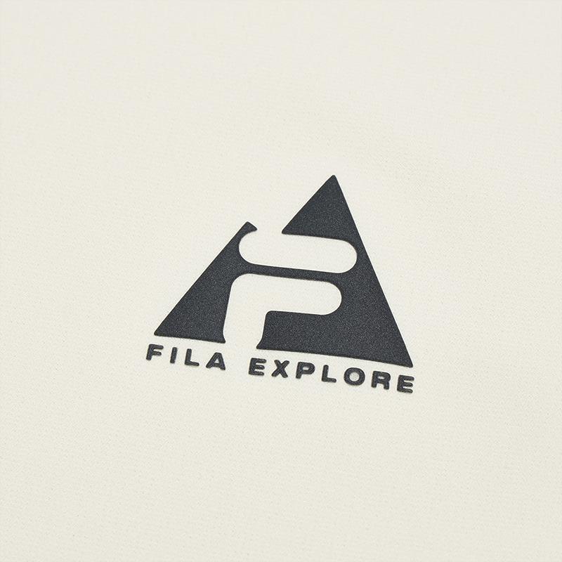 New FILA Explorer T Shirts Men's Streptopelia White WT A11M537206F-WT