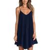 Womens Fashion Sleeveless Short Chiffon Mini Dress Charming Evening Party Lady Summer New Casual