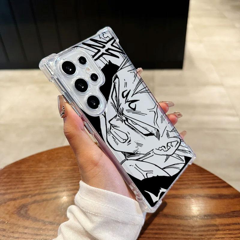 Super Saiyans Vegeta Goku Frieza Anime Phone Case For Samsung Galaxy S25 S26 S24 FE S23 S22 S21 S20 Ultra S26 Plus S25 FE Cover