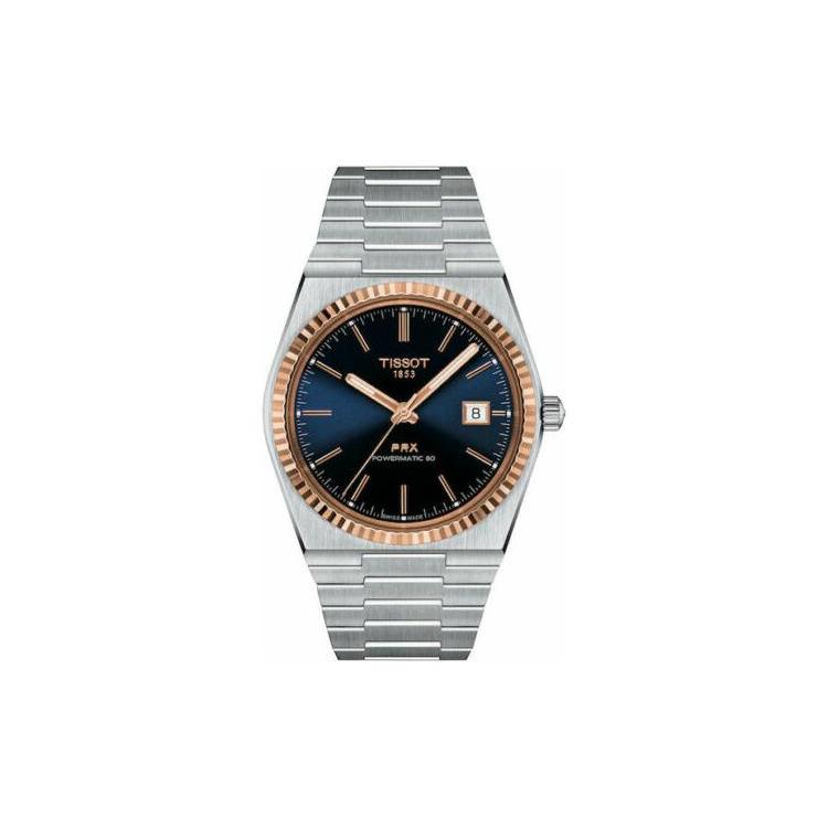 

TISSOT Automatic Mechanical Movement Men s Watch 40mm Blue Dial Stainless Steel Case Stainless Steel Watchband T931.407.41.041.00 Silver Strap