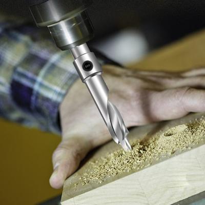 Accessori Punta da trapano Svasatore in acciaio al carbonio per legno e plastica