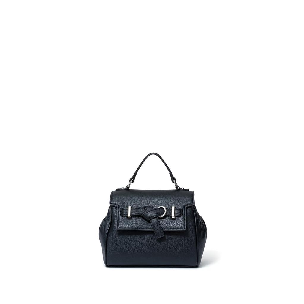 Jill Stuart Imploop Crystal Buckle Shoulder Feminine Belt Bag, Design, JSLH5CH2, Black, Women's