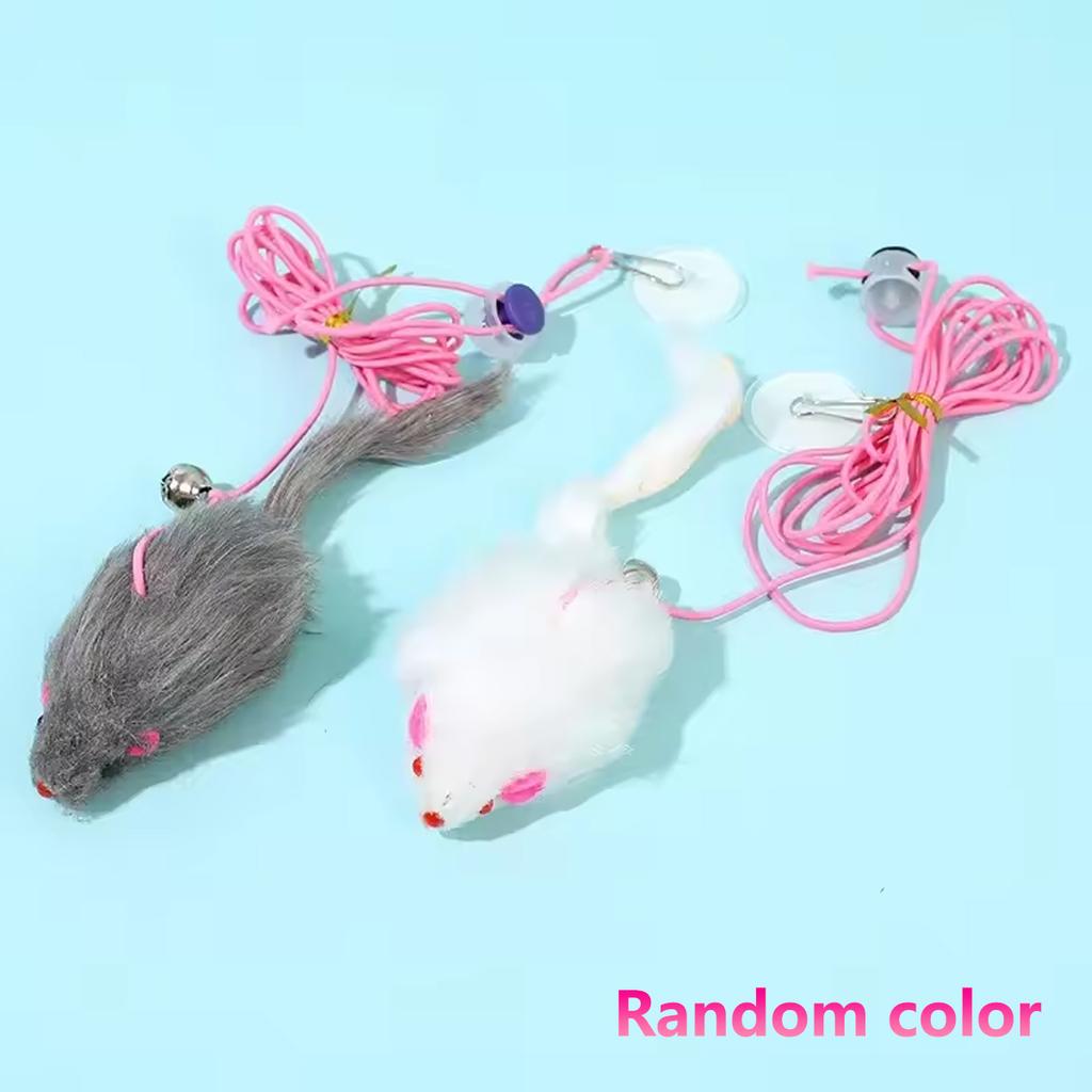 Interactive Cat Toy Hanging Simulation Teaser Wand Kitten Self-Play Funny Toy Pet Cat Hunting Supplies Keep Cat Energetic