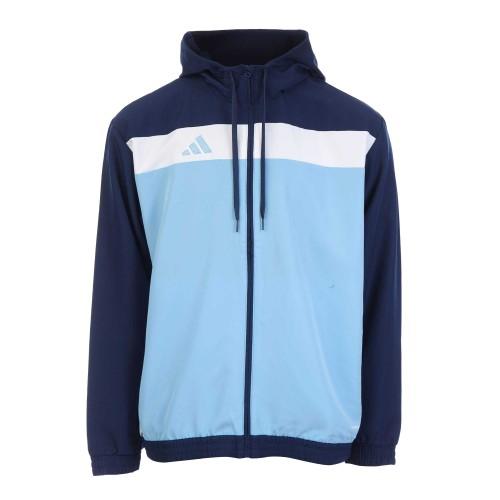 Adidas Mens Tiro Essentials Woven Full Zip Hoodie
