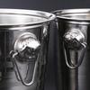 Ice Bucket Stainless Steel Bin for Cocktail Parties Chilling Beer Bottle