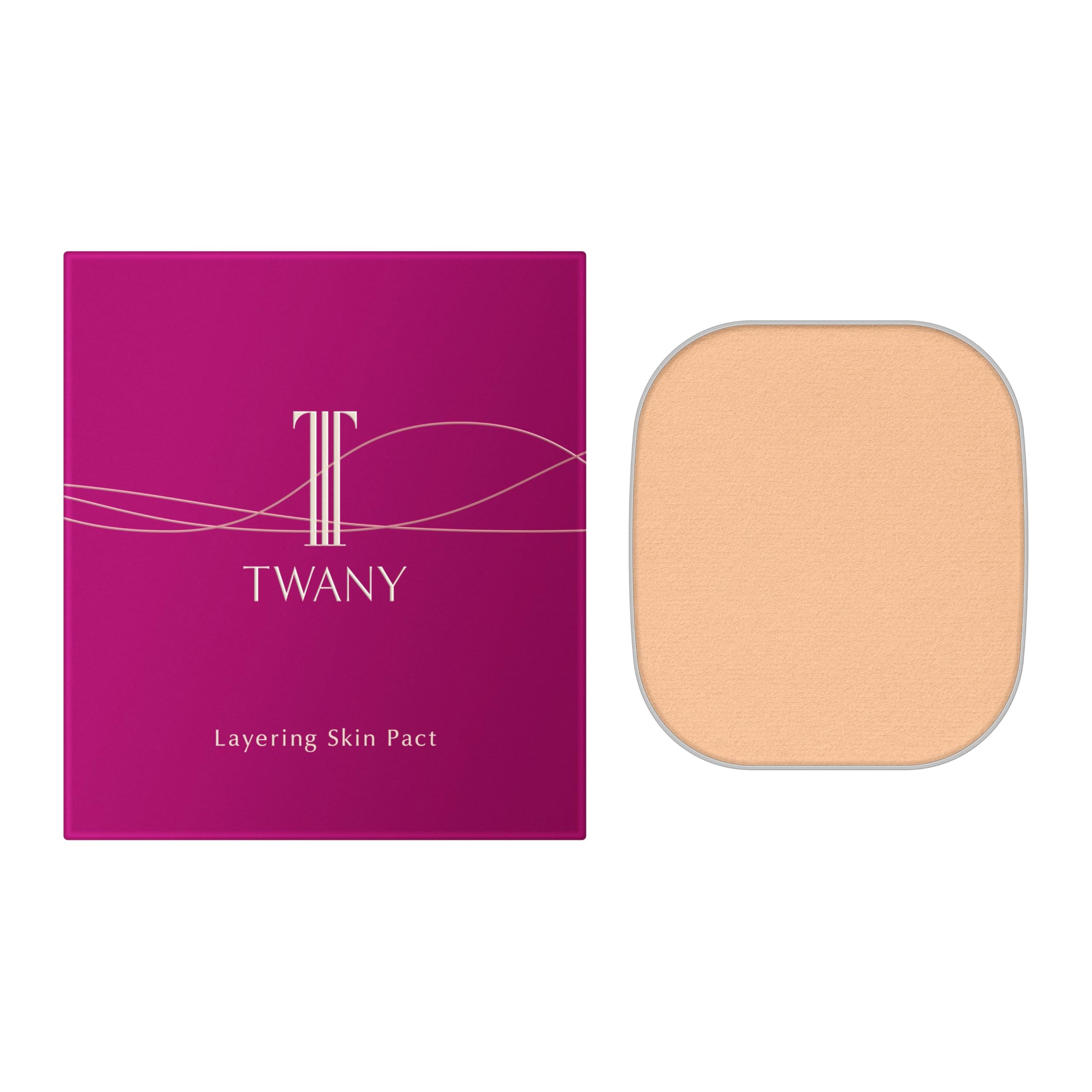 TWANY Layering Skin Pact Розовый Дуб Синий B [Тональная основа] 8,5 г Без отдушек