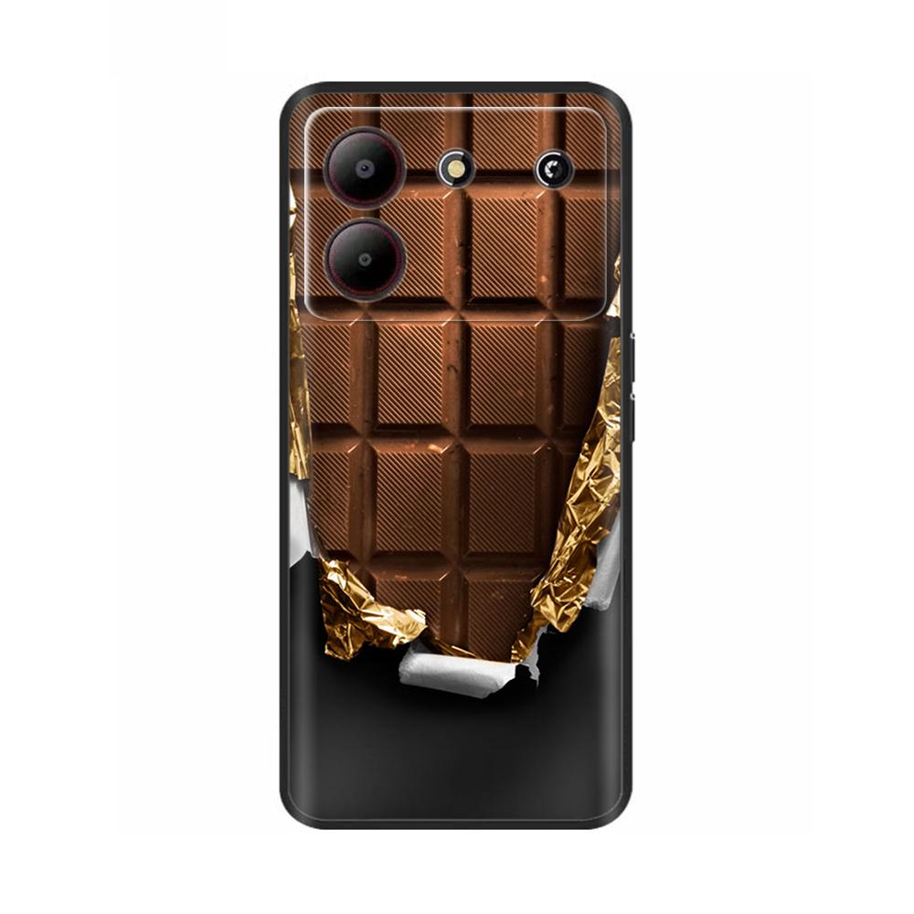 

Для ZTE Blade A54 Чохол Чорний Захисний М який Силіконовий Чохли для Телефона Для ZTE Blade A54 ТПУ Чохол Фундас Для ZTE Blade A54 ZTE Blade A54