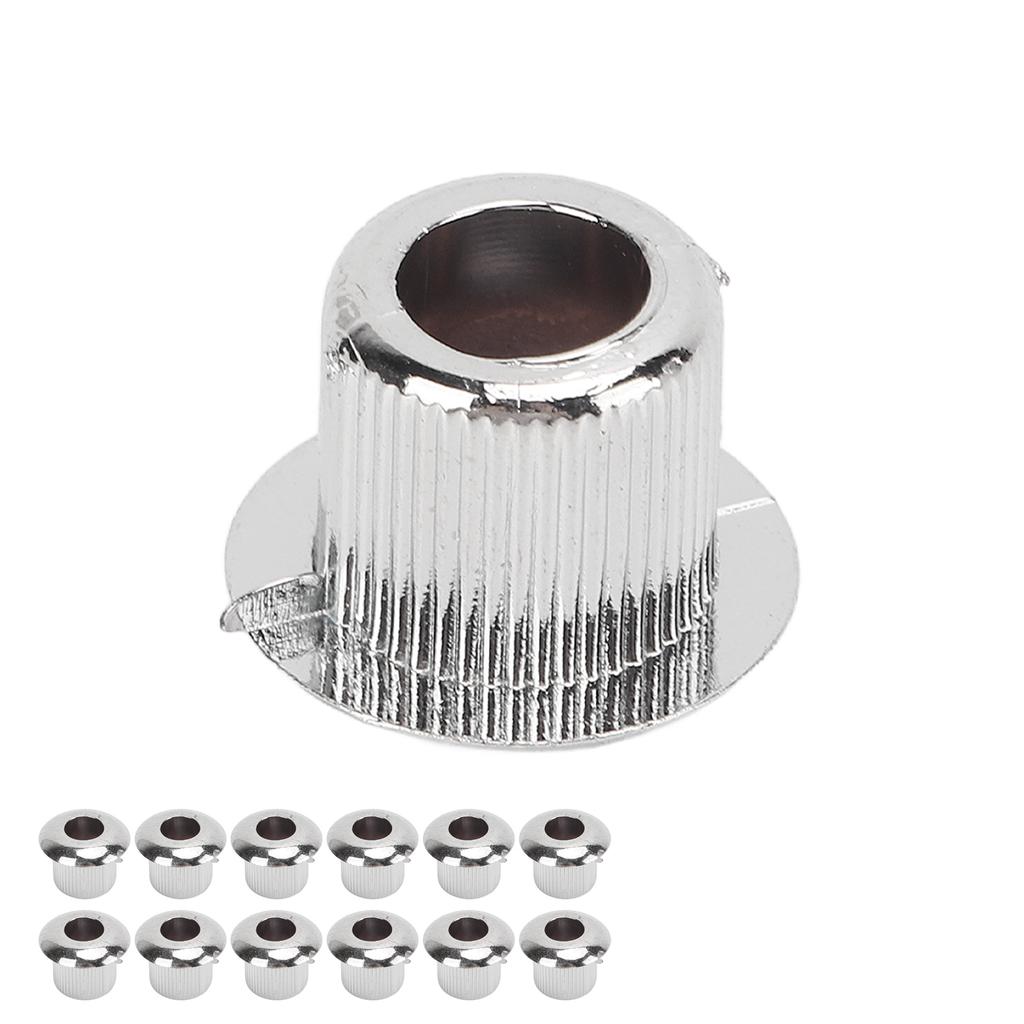 12 Sztuk Krzemień Konwersji Klucza Gitary Akustycznej 10mm Plastikowy Adapter Zestaw Akcesoriów Zestaw