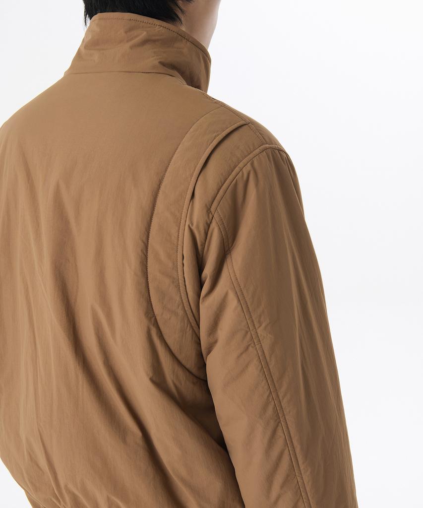 Musinsa Standard Giacca Blouson Imbottita con Collo Alto [Marrone Deserto]