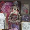 Touhou Project Remilia Scarlet Anime Figure Short Hair Bat Wing Vampire Girl Statue With Blood Bag Desktop Decor For Collectors