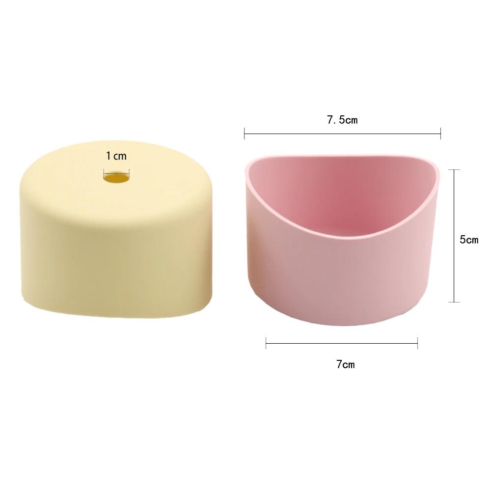 7cm Dia Anti Scalding Colorful Non-slip Silicone Bottom Boot Water Bottles Beverage Cup Sleeve Ml water bottle Tumbler oz Baymax