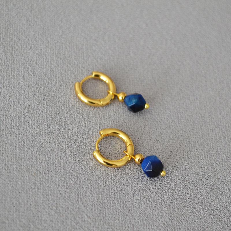 

Guochao Minimalist Olive Jade & Bamboo Rhythm Earrings - Retro Style Ear Cuffs