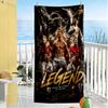 Ronaldo's Legacy: Goat Beach Towel High Absorbency & Quick-Dry Comfortable Lightweight