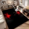 "Fiery Red Devil Eyes Phone Wallpaper"Office Mat Home Decor Office Desk Chair Carpet for Office Ph12