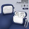 2-in-1, solid color frame, suitable for AirPods1/1st generation protective case, Apple Pro/1 wireless bluetooth headset.