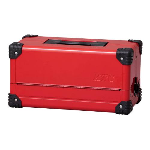 Kyoto Tool (KTC) 9.5 sq. 56-Piece Double-Door Metal Case Tool Set, Red, SK3562WZR