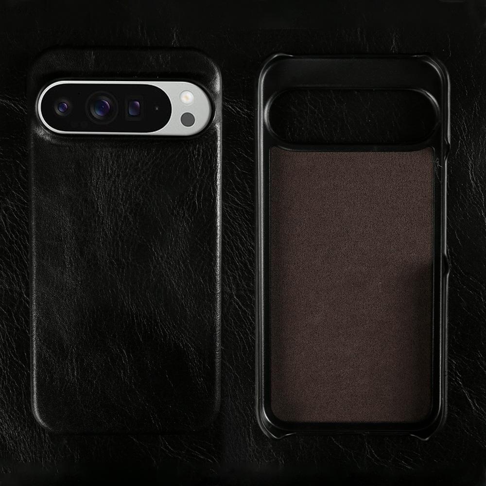 Genuine Leather Case for Google Pixel 10 Pro 9Pro 8Pro 6A 6Pro 7Pro Vintage Phone Cases Capa Back Coque Shell Carcasa