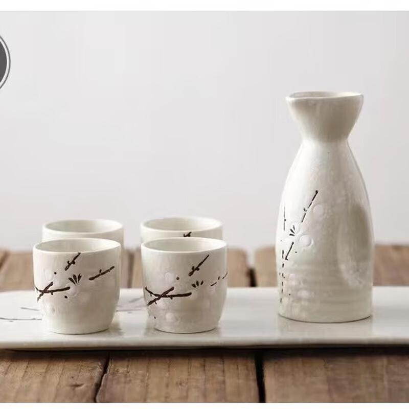 Chinese Ceramic Warm Wine Set