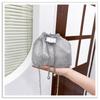 Bolso de Mano Nuevo Moderno y Elegante para Mujeres, Bolso de Hombro Diamantado Texturizado, Bolso de Cadena a la Moda, Bolso Diagonal Tipo Cubo de Agua