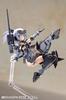 Frame Arms Girl Jinrai Indigo Ver., approximately 150mm tall, non-scale plastic model kit FG018R