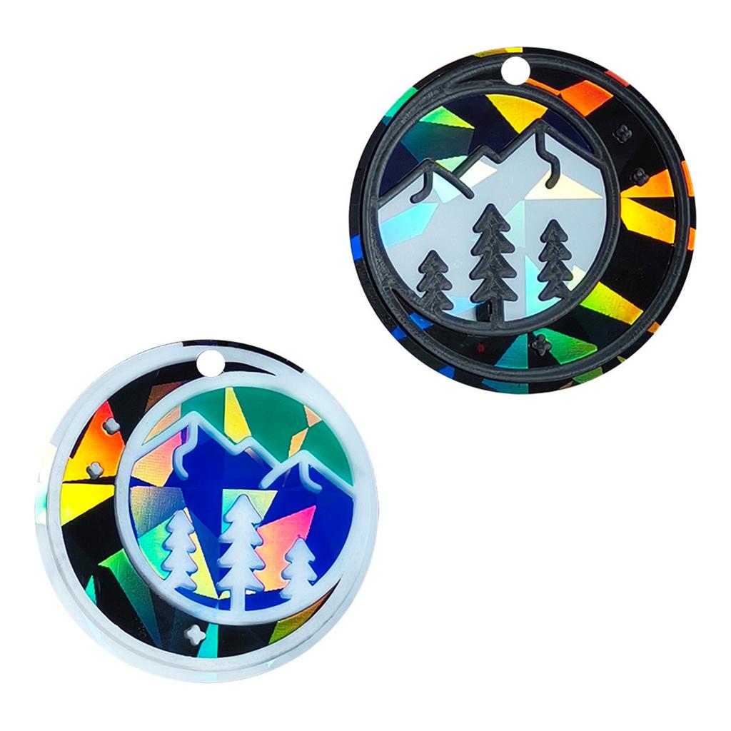 Versatile Silicone Jewelry Mold DIY Earring Molds Mountain Tree DIY Silicone Pendant Moulds Perfect for Jewelry Making