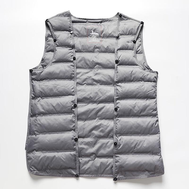 FAPAI Men's 2-in-1 Wool & Down-Lined Coat