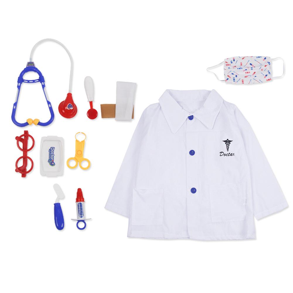 Children s Career Experience Costumes: Doctor, Nurse, Firefighter, Police Officer, Pilot, Chef Medium