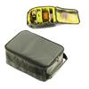 Fishing Tackle Organizers Case Portable Reel Bag Splashproof Storage Case Internal Divider Fishing Reel Bag