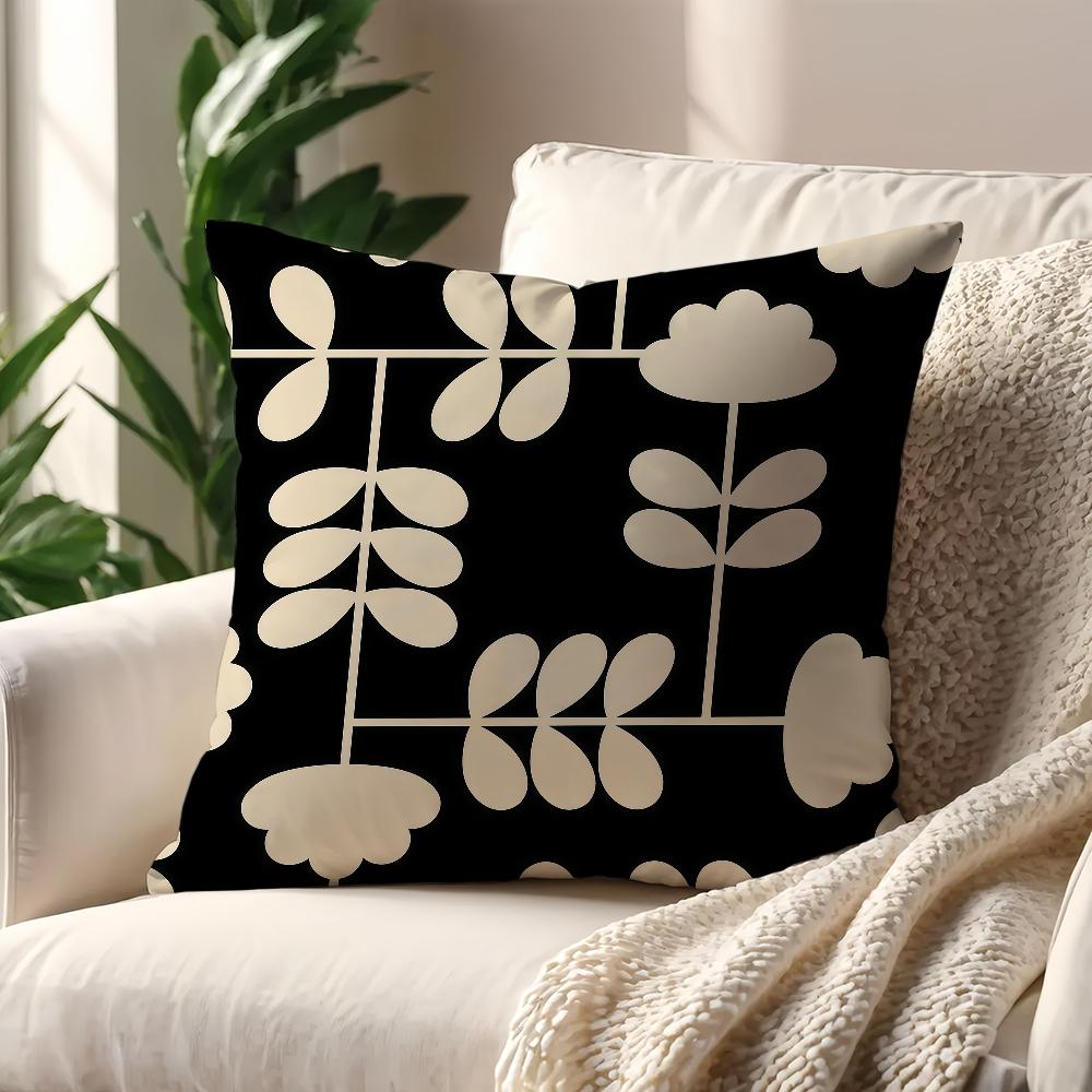 Ästhetische Kunst O-Orla Kiely Blumenstiel Kissenbezug Für Kissen Druck Sofa Dekoration Haus Auto Zimmer Büro Nordische Schlichtheit