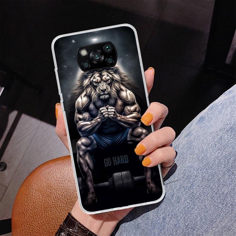 

Lion Alpha Male Cub King Phone Case For Xiaomi Poco X7 X6 X5 Pro F7 Ultra Redmi 15C 15 13C 13 12C 12 10 10A 10C 9 9A 9C 9T Cover Xiaomi Poco F7 Ultra