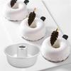 Aluminium Alloy Savarin Donut Cake Mold For Baking Mousse Chocolate Brownies Dessert Doughnuts Pastry Tools Baked Pan
