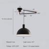 Displacement Expansion Restaurant Pendant Lamp Bauhaus Living Room Bedroom Board Chandeliers Nordic Modern Home Decor LED Lights