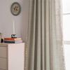 Jingga Plaid Semi-Blackout Rod Pocket Curtain