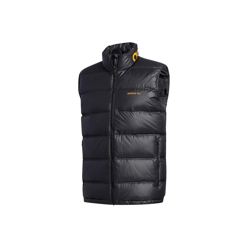 Adidas Stand Collar Warm Sports Down Vest Men Vests Black FT7997