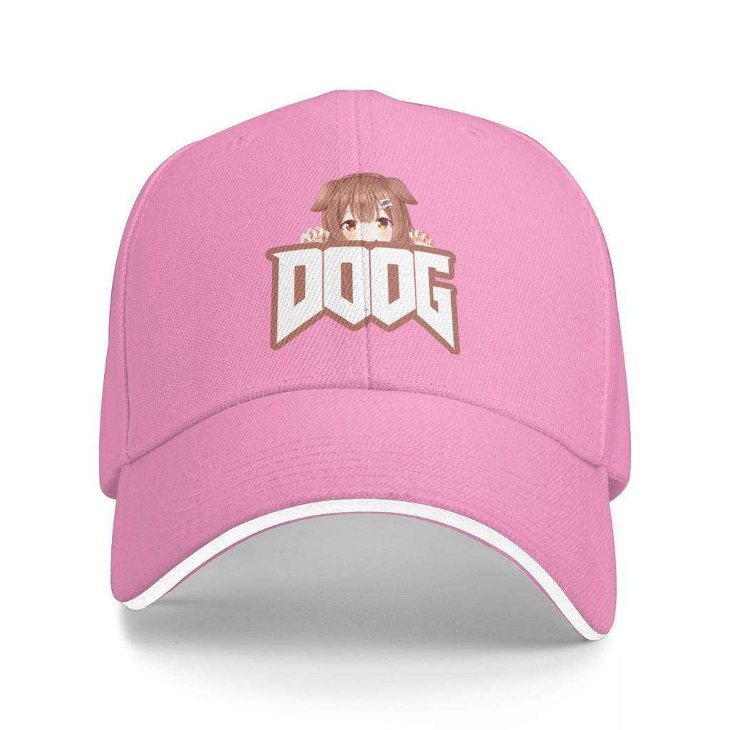 Baseball Caps Hololive Idol Showdown Inugami Korone DOOG Graphic Unisex Casual Spring Caps