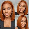 Front Bob Wig Front Lace Wig, European Beautiful Woman Bobo Short, Fluffy Natural Full Head Cover