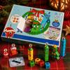 3D Stunning Figurine Building Block Toy Christmas Countdown Calendar