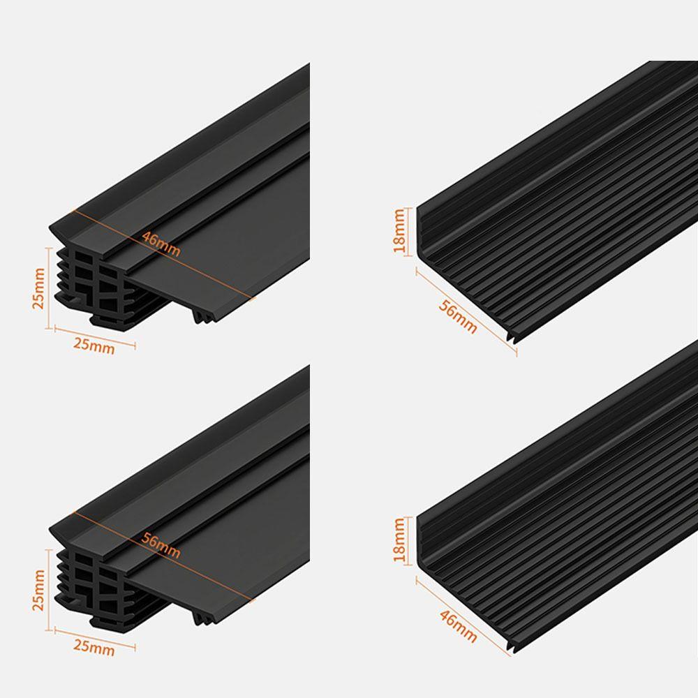 1m Self Adhesive Strip for Window Waterproof Windproof Window Blocking Board Window Water Blocking Bar