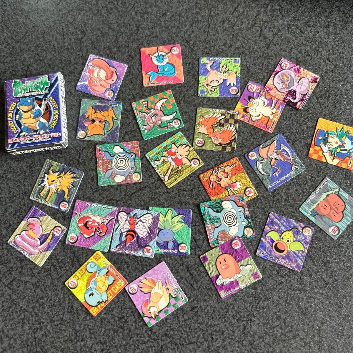 Used Pokemon Mini Carddass Original Card Anime