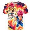 2026 Stylish Summer Dragon Ball Super Men's Tee Casual Anime Kids